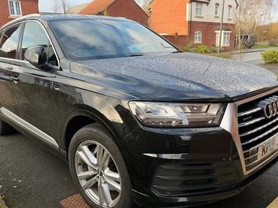 Black Used 2018 Audi Q7 S-Line SUV | £23,999 (Good price)