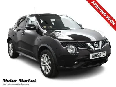 Used Nissan Juke Acenta Premium 117 HP (86 kW) 2015 Black SUV