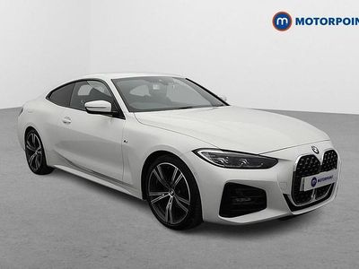 White Used 2022 BMW 420 M Sport Coupe | £27,299 (Good price)