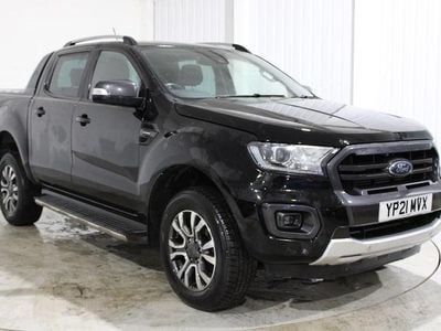 Black Used 2021 Ford Ranger Wildtrack Pickup | £15,795 (Super price)