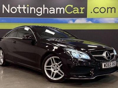 Black Used 2015 Mercedes E220 AMG line Coupe | £11,995 (Fair price)