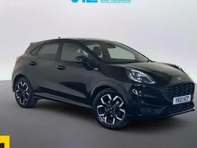 Used Ford Puma ST-Line X 125 HP (91 kW) 2021 Black SUV