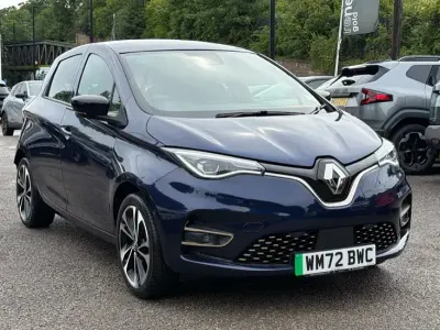 Used Renault Zoe Iconic 100 kW (136 HP) 2022 Blue  Hatchback