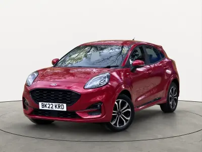 Begagnad Ford Puma ST-Line 2022 Röd SUV