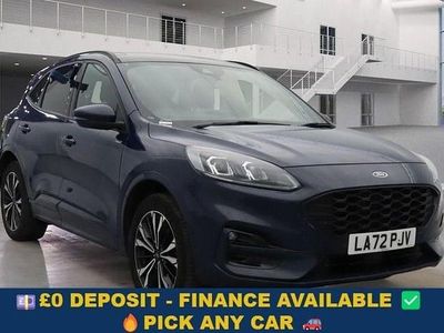 Blue Used 2023 Ford Kuga ST-Line X SUV | £17,989 (Good price)