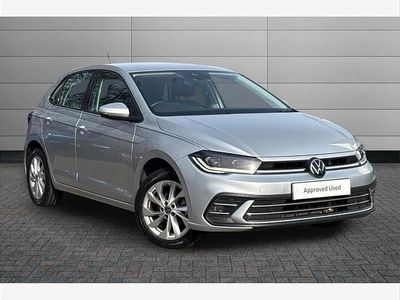 Used VW Polo Style 95 HP (69 kW) 2022 Silver Hatchback