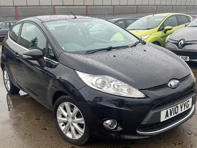 Used Ford Fiesta Zetec 82 HP (60 kW) 2010 Black Hatchback