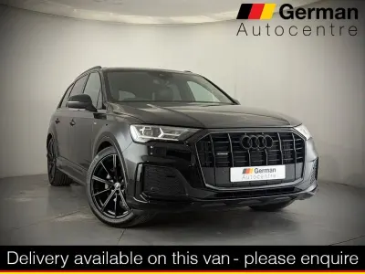 Used Audi Q7 Black Edition 340 HP (250 kW) 2023 Black SUV