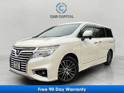 Used Nissan Elgrand Prestige 2017 White MPV
