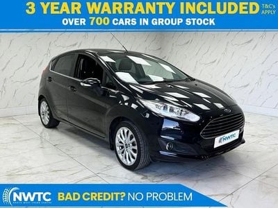 Used Ford Fiesta Titanium X 125 HP (91 kW) 2016 Black Hatchback