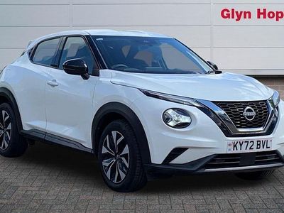 Usado Nissan Juke Acenta 117 HP (86 kW) 2022 Branco SUV