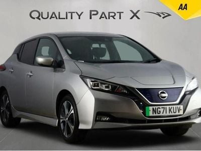 Used Nissan Leaf Tekna 110 kW (150 HP) 2021 Silver Hatchback