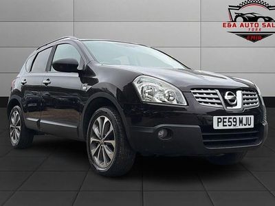 Used Nissan Qashqai N-TEC 113 HP (83 kW) 2009 Black SUV
