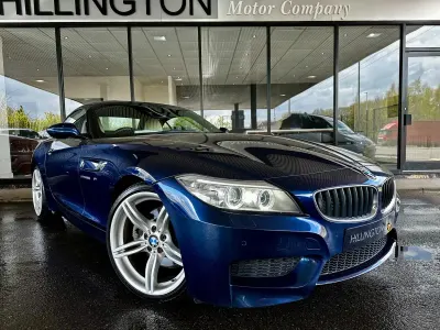 Used BMW Z4 M Sport 2014 Blue Cabriolet
