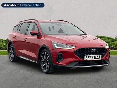 Red Used 2025 Ford Focus Active X Estate | £22,317 (Fair price)