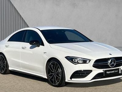 White Used 2025 Mercedes CLA35 AMG Premium Sedan | £37,320 (Good price)
