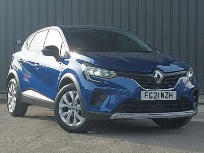 Used Renault Captur Iconic 91 HP (66 kW) 2021 Blue SUV
