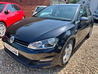 Used VW Golf VII Edition 110 HP (80 kW) 2016 Black Hatchback