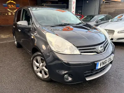 Begagnad Nissan Note N-TEC 2011 Svart Halvkombi