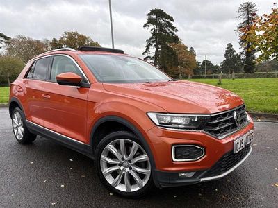 Orange Used 2018 VW T-Roc SEL SUV | £12,993 (A bit pricey)