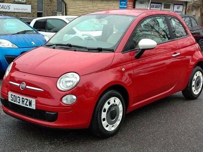 Red Used 2013 Fiat 500 S Hatchback | £2,895 (Good price)