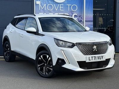 White Used 2021 Peugeot 2008 Allure Premium SUV | £11,995 (Fair price)