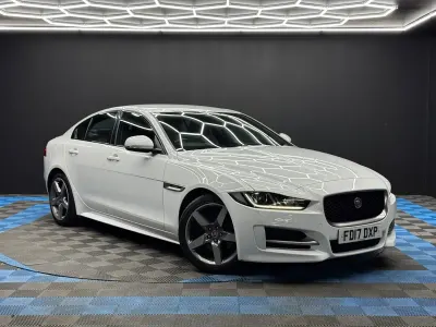 Used Jaguar XE R-Sport 2017 White Sedan