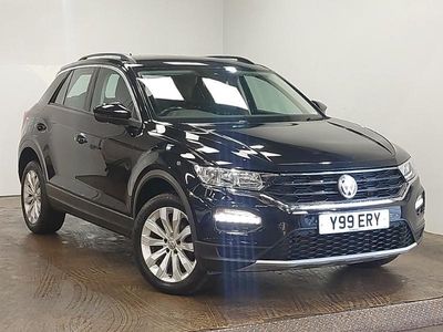 Used VW T-Roc SE 115 HP (84 kW) 2019 Black SUV