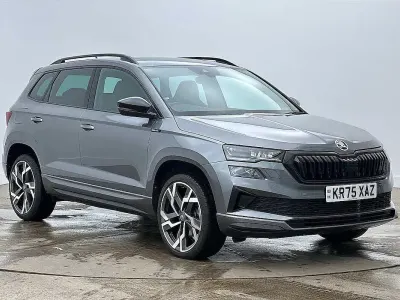 Used Skoda Karoq SportLine 110 HP (80 kW) 2025 Graphite grey metallic SUV