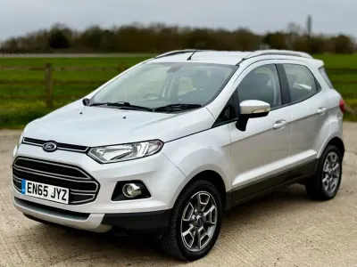Używany Ford Ecosport Titanium 125 KM (91 kW) 2015 Srebrny SUV