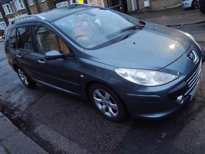 Grey Used 2007 Peugeot 307 Estate | £1,450 (Fair price)