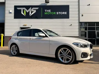 Used BMW 118 M Sport 150 HP (110 kW) 2017 White Hatchback