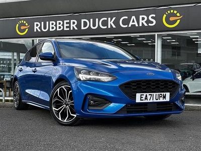Used Ford Focus ST-Line X 120 HP (88 kW) 2021 Blue Hatchback