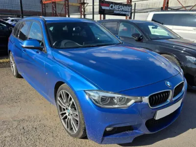 Used BMW 330 M Sport 254 HP (186 kW) 2019 Blue Estate