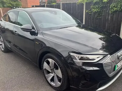 Used Audi e-tron S-Line 300 kW (408 HP) 2022 Black SUV