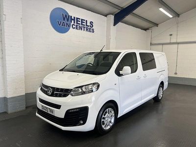 Used Vauxhall Vivaro Sportive 150 HP (110 kW) 2020 White MPV