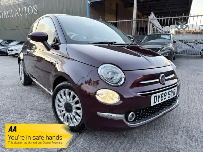 Occasion Fiat 500 Lounge 85 ch (62 kW) 2020 Rouge Citadine