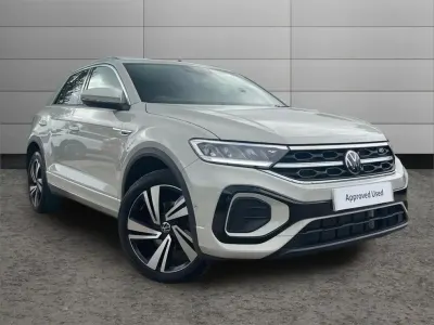 Usado VW T-Roc R-line 150 HP (110 kW) 2023 Cinzento SUV