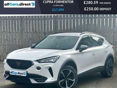 Used Cupra Formentor 150 HP (110 kW) 2022 White SUV