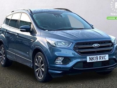 Blue Used 2019 Ford Kuga ST-Line SUV | £13,399 (Good price)