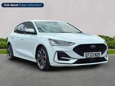 Used Ford Focus ST-Line X 125 HP (91 kW) 2023 White Hatchback
