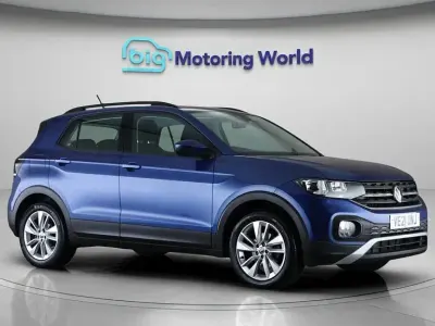 Used VW T-Cross SE 110 HP (80 kW) 2021 Blue SUV