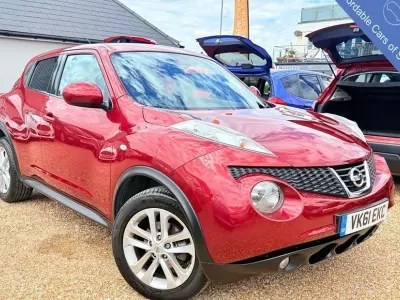 Used Nissan Juke Tekna 117 HP (86 kW) 2011 Red SUV