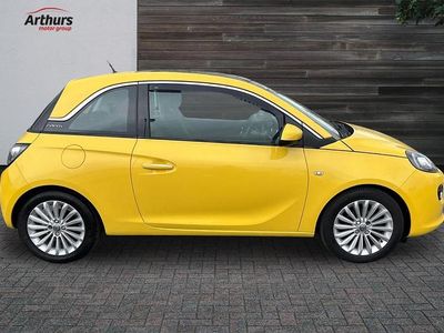 Used Vauxhall Adam Glam 86 HP (63 kW) 2017 Yellow Hatchback
