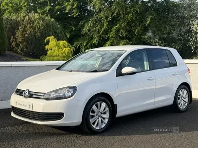Used VW Golf VII Match 105 HP (77 kW) 2012 White Hatchback