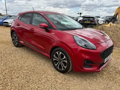 Used Ford Puma ST-Line 123 HP (90 kW) 2021 Red SUV