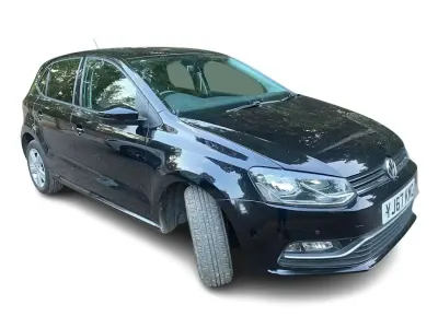 Used VW Polo Edition 90 HP (66 kW) 2018 Black Hatchback