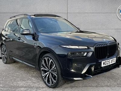 Black Used 2025 BMW X7 M Sport SUV | £75,990 (Fair price)