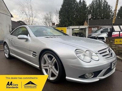 Silver Used 2008 Mercedes SL350 Sport Edition Cabriolet | £7,495 (Good price)