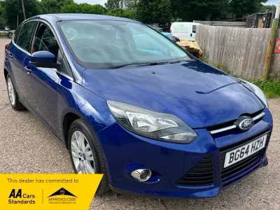 Used Ford Focus Titanium 2014 Blue